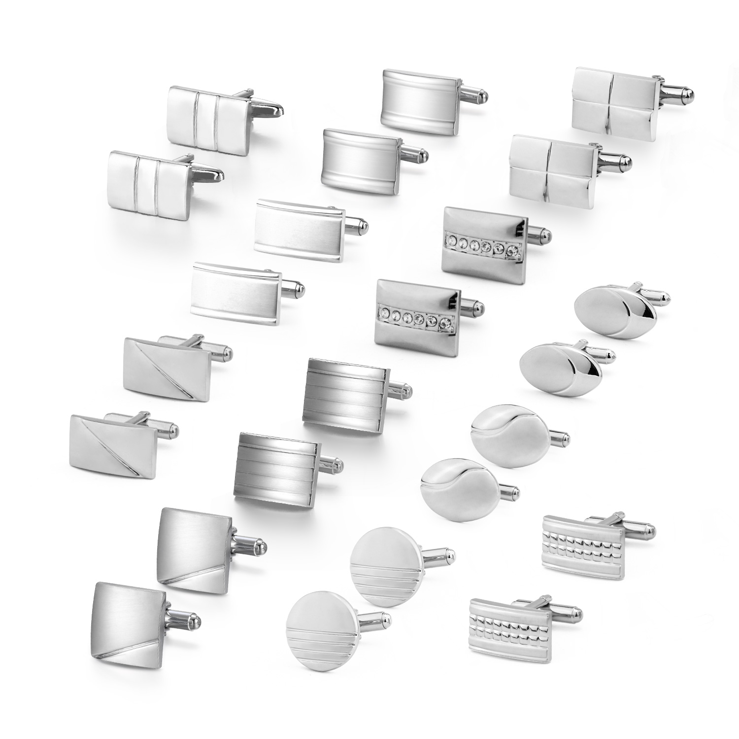Men'S Minimalist Accessories - 1 Pair Cufflinks For Mens Accessories