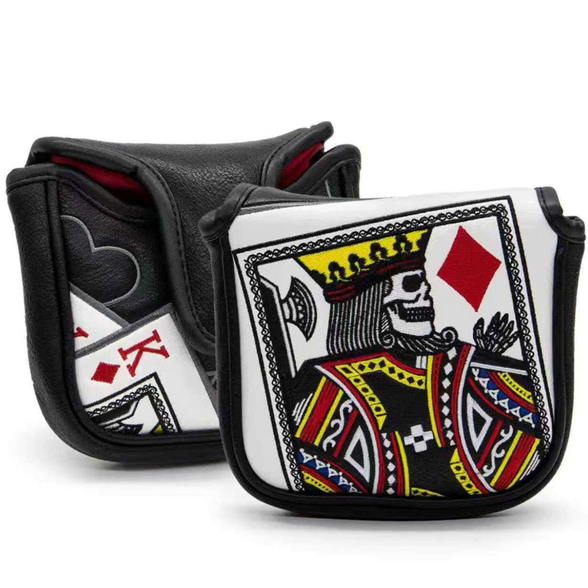 Men Accessories To Gift - King Of Hearts Embroidered Mallet Putter
