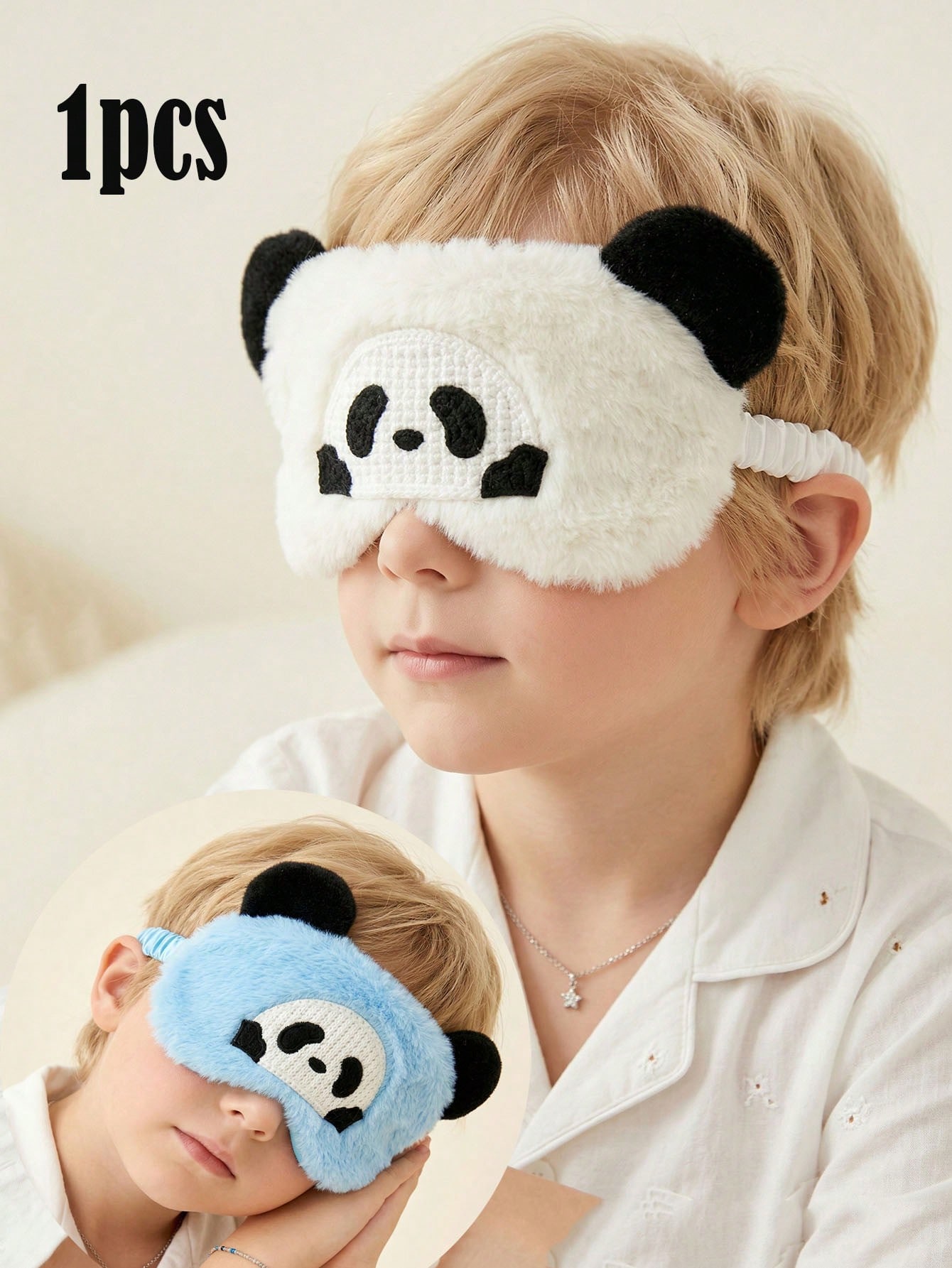 Men'S Accessories - 1pc 14-16Y Plush Panda Sleep Eye