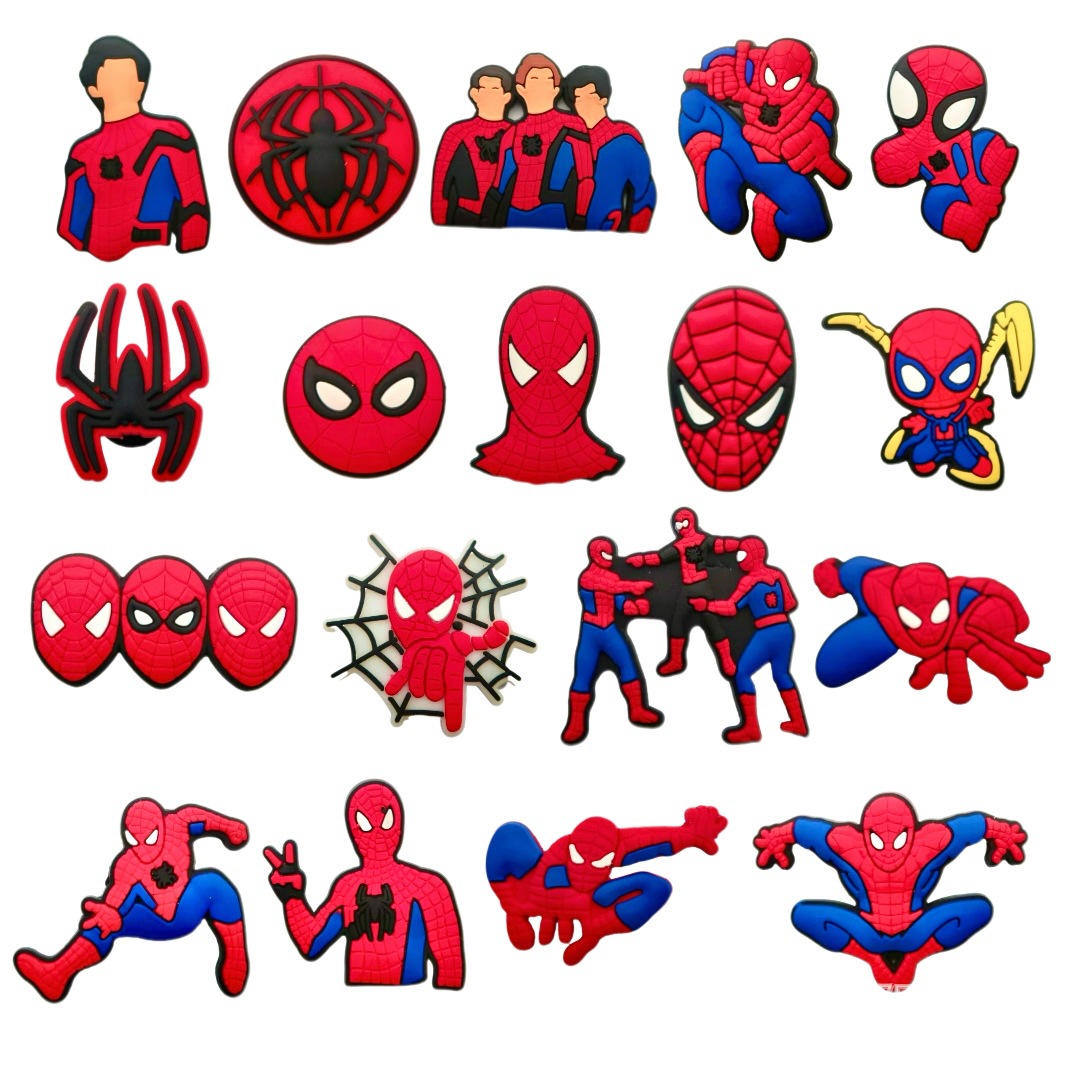Men'S Accessories Gift Ideas - 18pcs New Cartoon Spider Man DIY