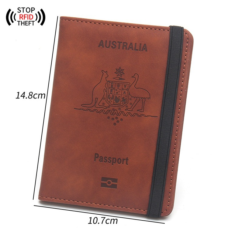 Australia Passport Cover Rfid  - огляд і ціна Men'S Accessories Australia