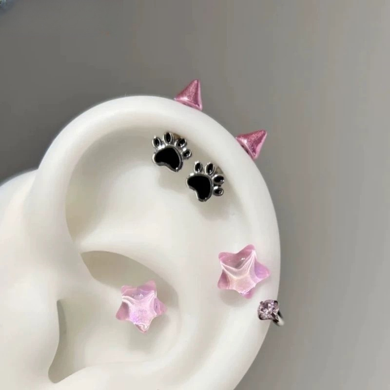 New Sale 1pair Cute Cat Paw De - огляд і ціна Men'S Accessories Jewelry Sale