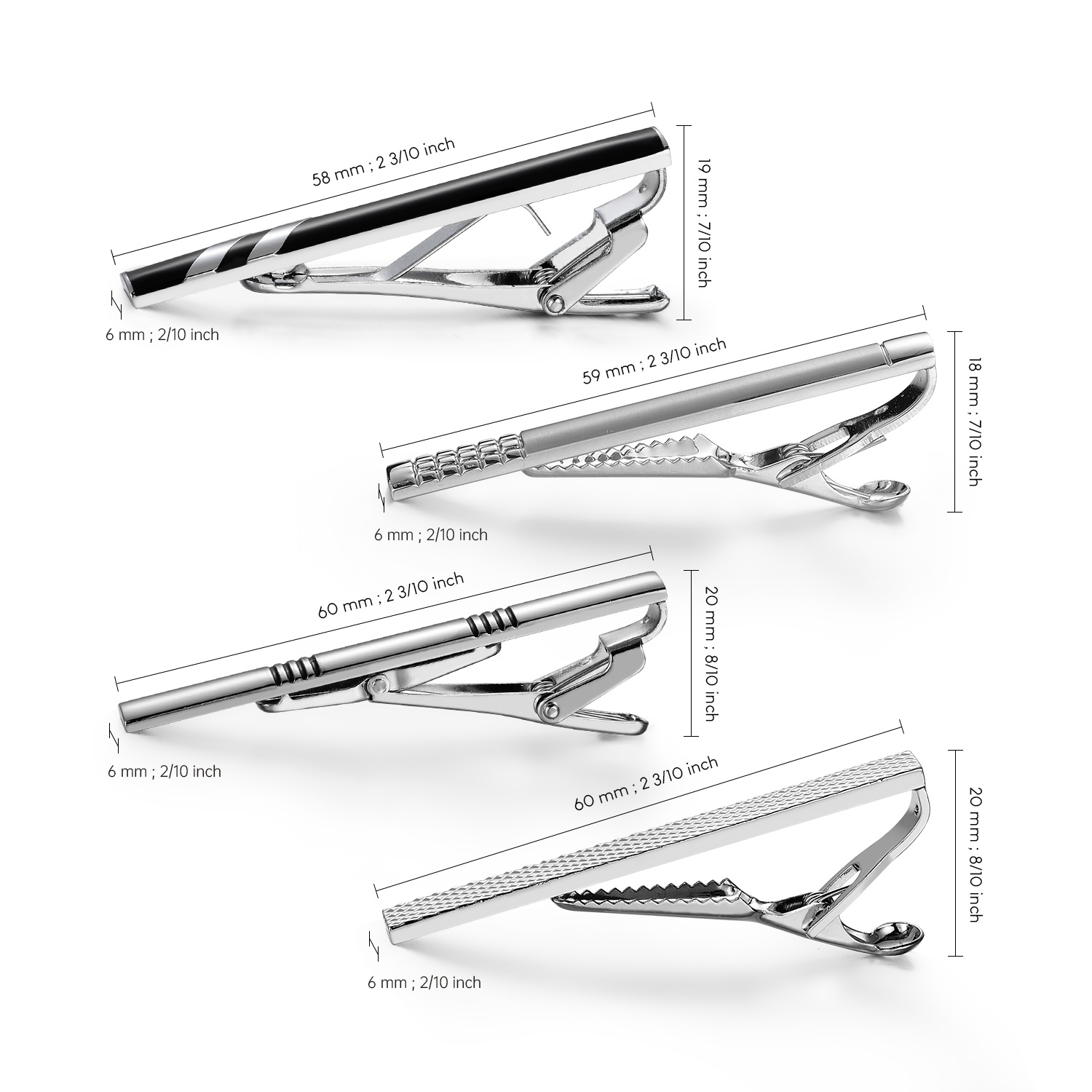 Tie Clip For Men Business Part - огляд і ціна Cufflink Box Set