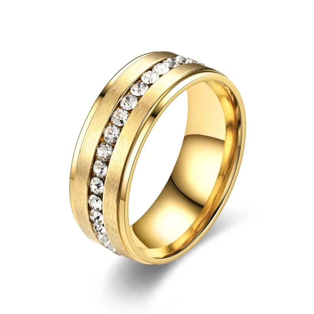 Stainless Steel Diamond Rings  - огляд і ціна Men'S Accessories Gift Ideas