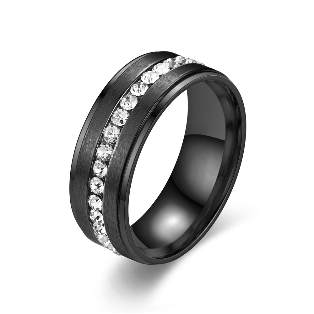 Stainless Steel Diamond Rings  - огляд і ціна Men'S Accessories Gift Ideas