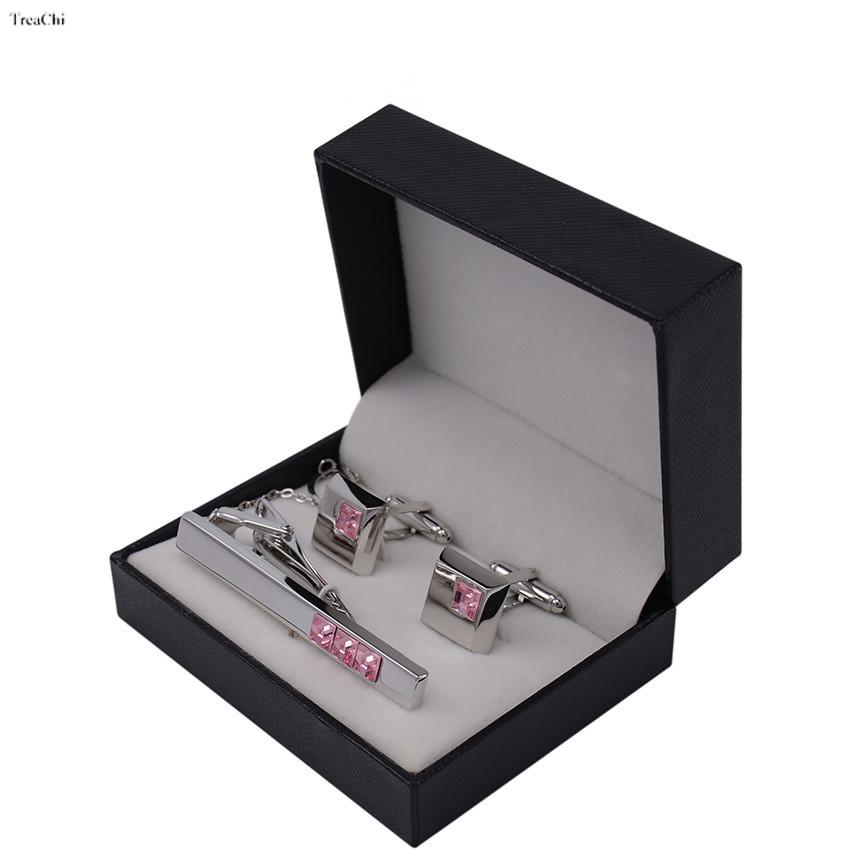 Luxury Tie Clip Cufflinks Stor - огляд і ціна Cufflink Box Set