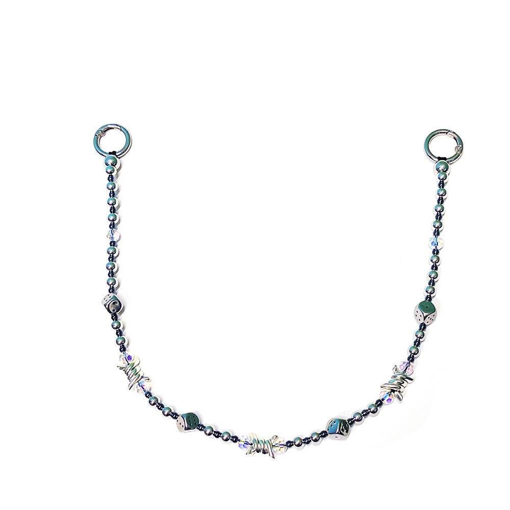 HERLOOK Cool Punk Dice Metal B - огляд і ціна Men Accessories Chain