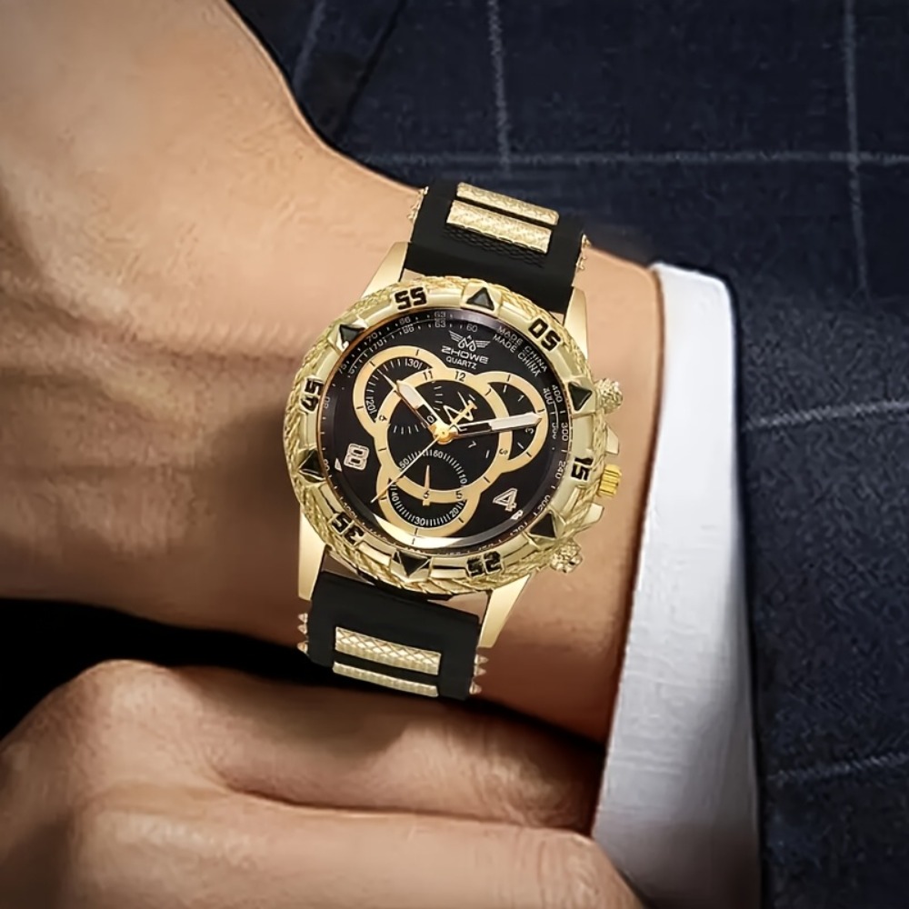 4‑Piece Luxury Men’s Watch and - огляд і ціна Men'S Minimalist Accessories