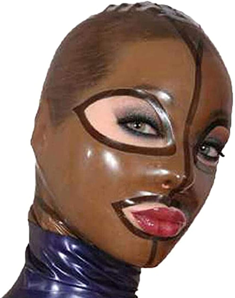 Latex Mask Transparen Brown Ru - огляд і ціна Men Accessories Unique