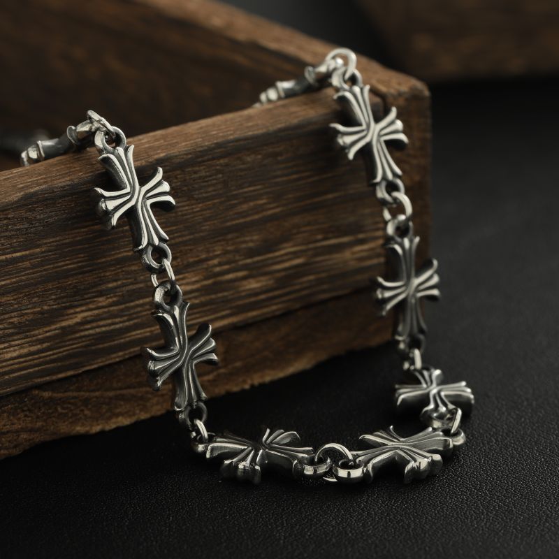 Punk Chain With Cross Necklace - огляд і ціна Men'S Accessories Premium