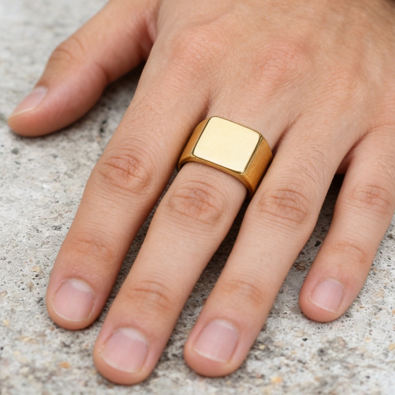 Biker Punk Style Rings for Men - огляд і ціна Men'S Accessories Jewelry Sale