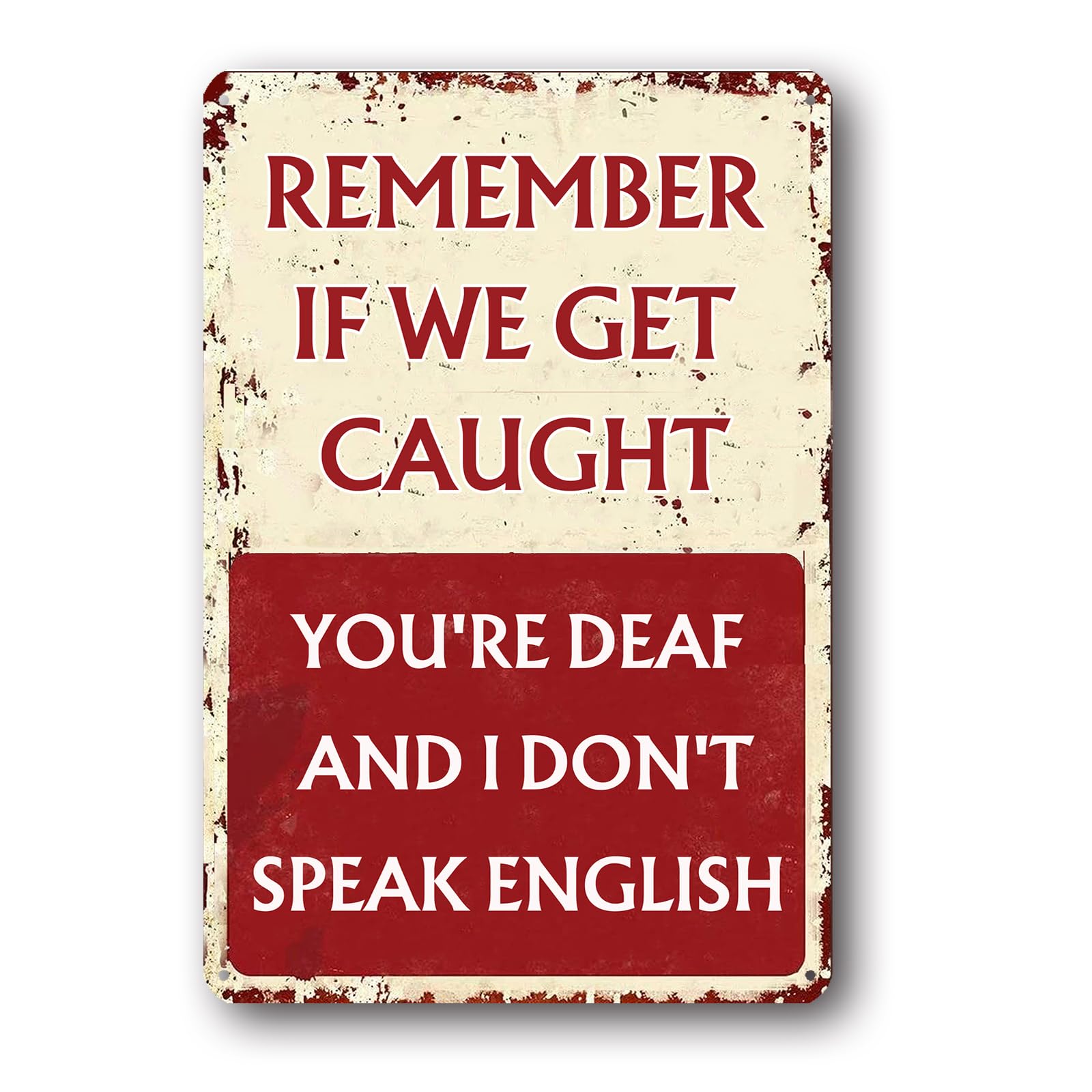 Funny Sarcasm Metal Tin Signs  - огляд і ціна Men Accessories Rule