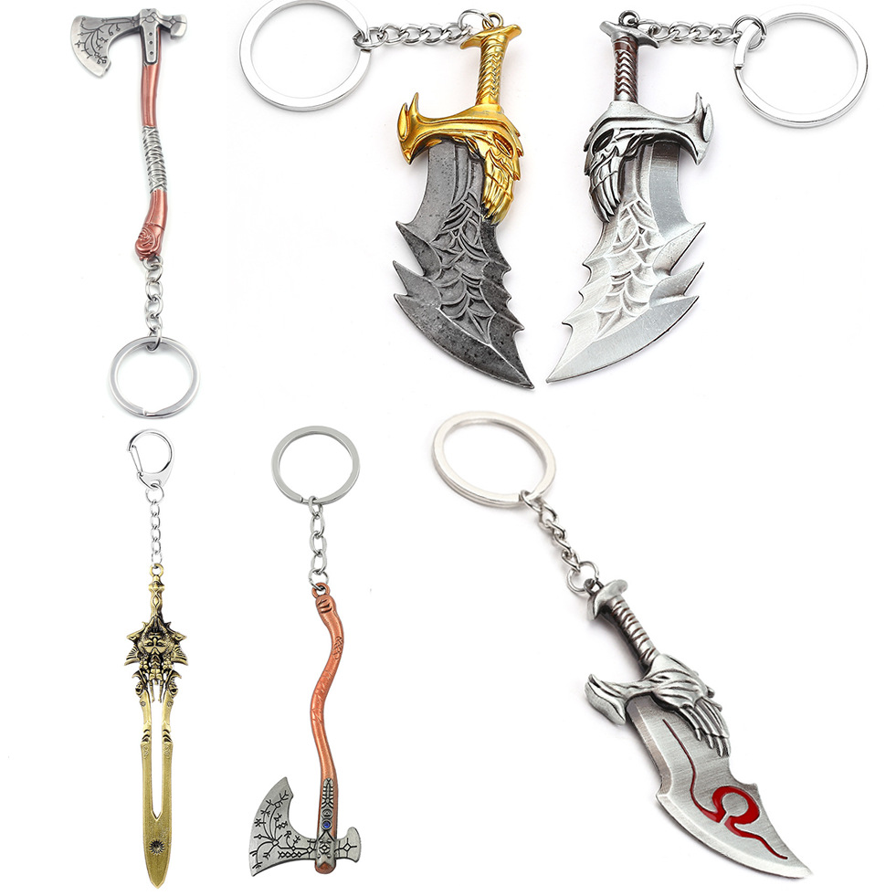 God of War 4 Kratos Sword Keyc - огляд і ціна Men Accessories Chain