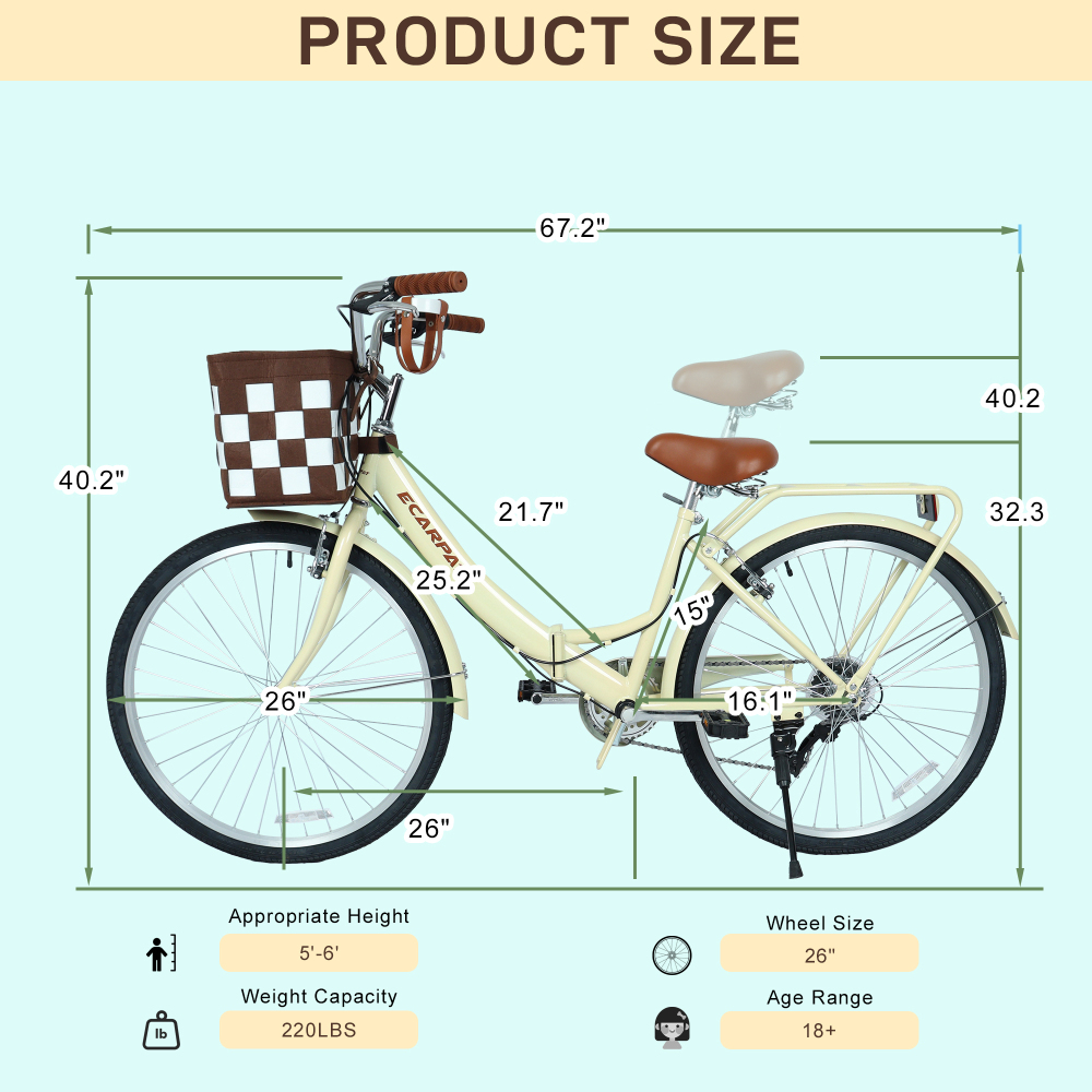 A26285B 26 Inch Folding City B - огляд і ціна Men'S Accessories