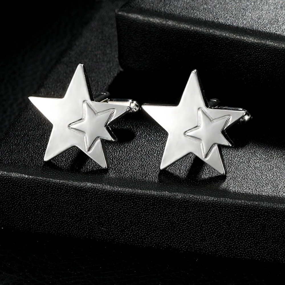 A Pair Creative 5-Pointed Star - огляд і ціна Men'S Minimalist Accessories
