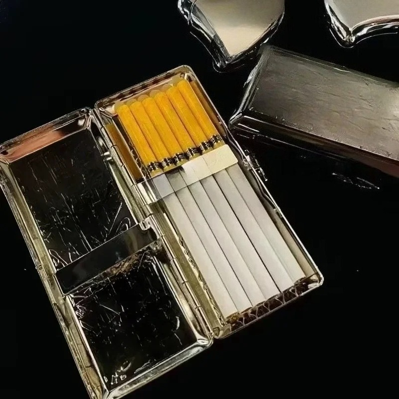 Portable Luxury Alloy Metal Ci - огляд і ціна Men Accessories Gift Box