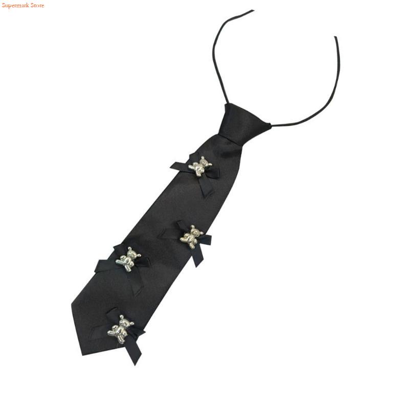 Q5WE Elegant Black Necktie Pre - огляд і ціна Men'S Accessories Premium