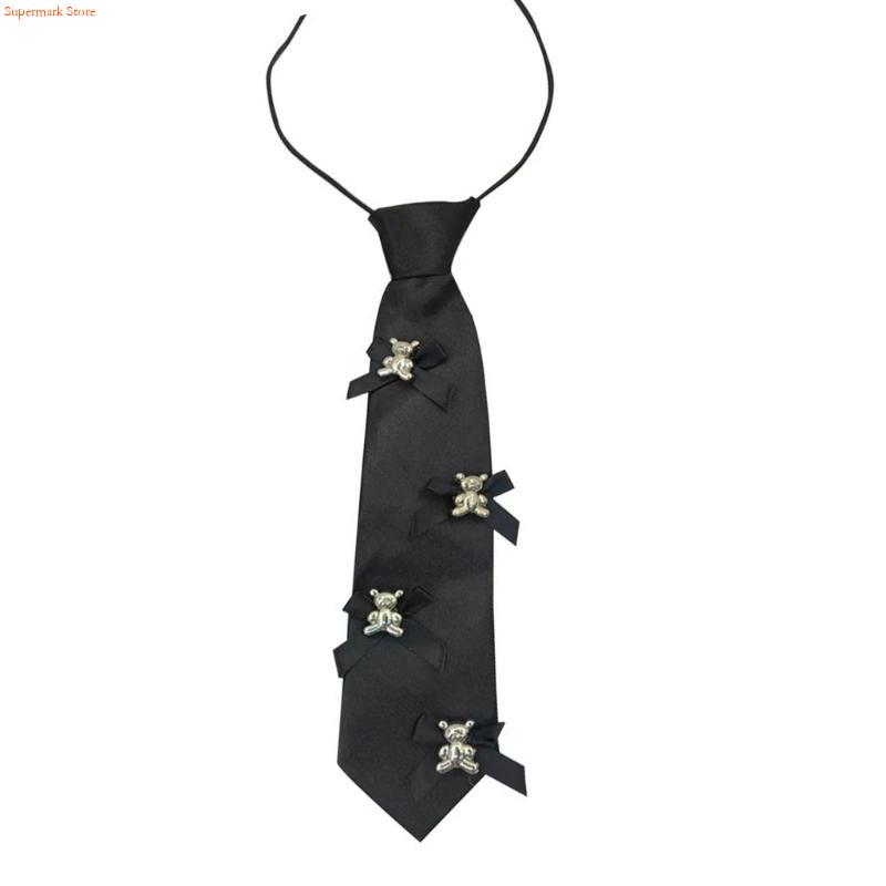 Q5WE Elegant Black Necktie Pre - огляд і ціна Men'S Accessories Premium