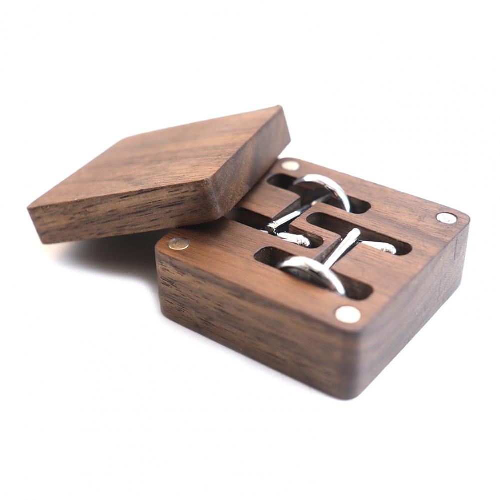 Walnut Cufflink Box Solid Wood - огляд і ціна Cufflink Box Set