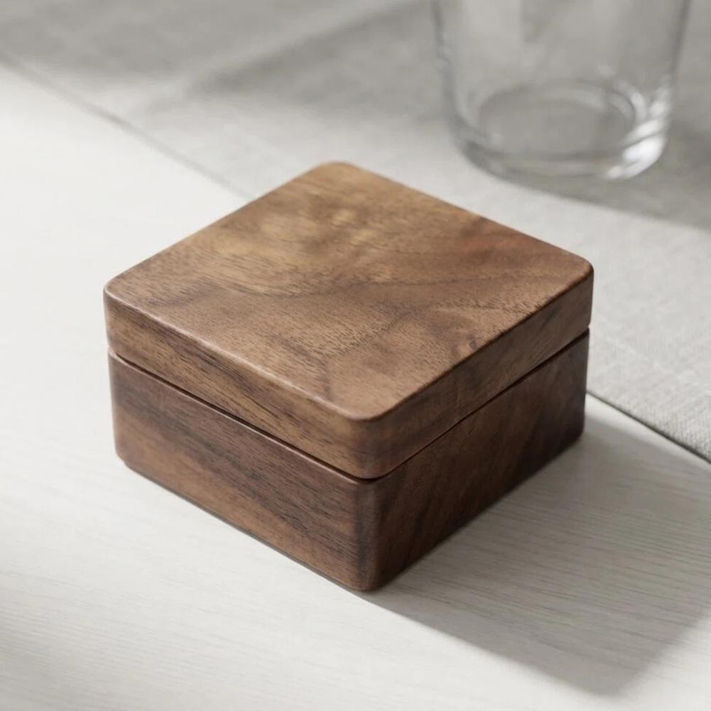 Walnut Cufflink Box Solid Wood - огляд і ціна Cufflink Box Set