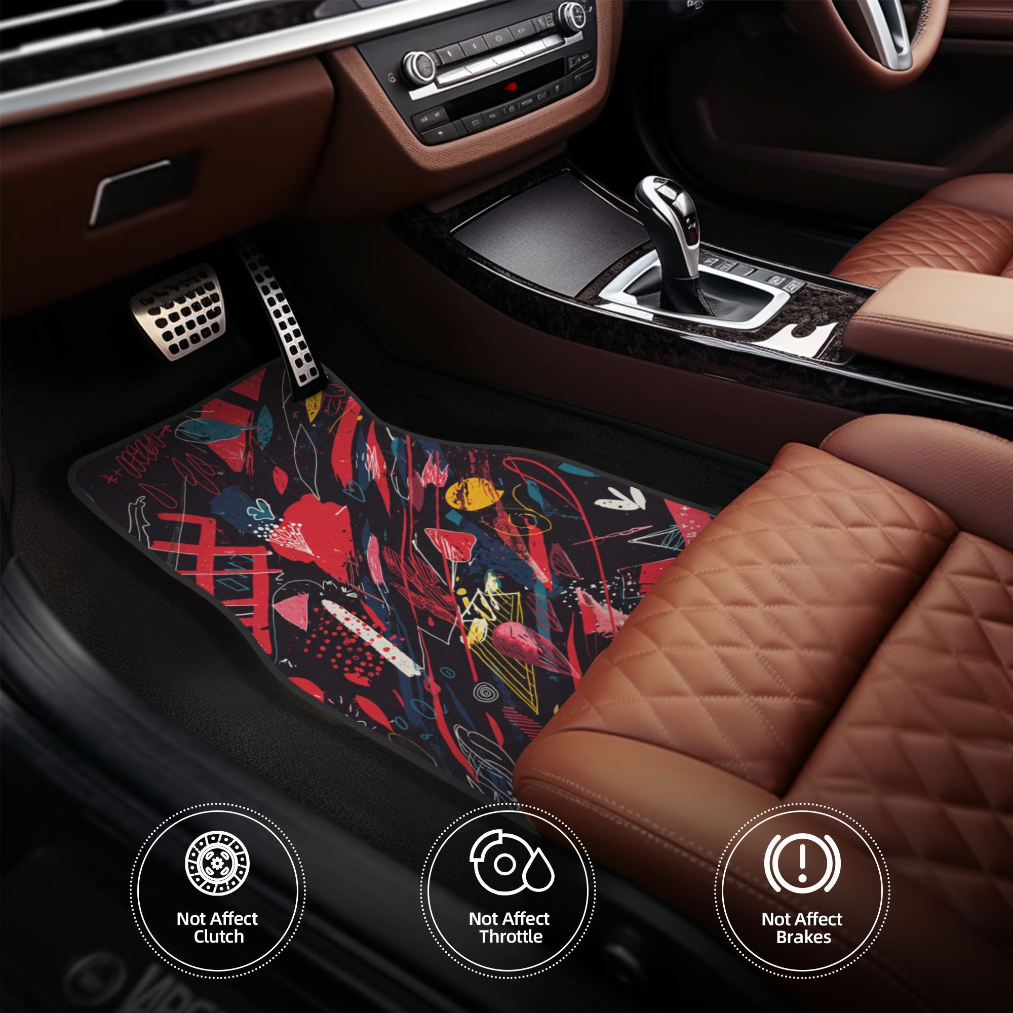 4pcs Car Floor Mats, Stylish D - огляд і ціна Men'S Accessories Gift Ideas
