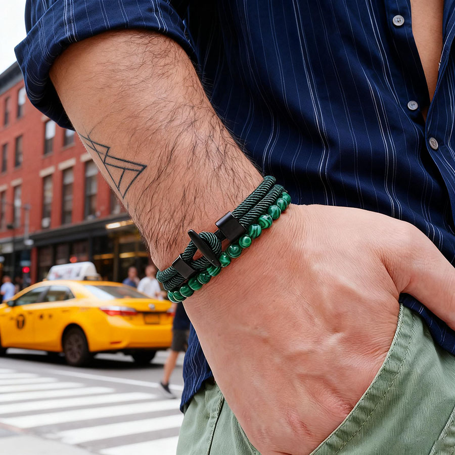 Unique Anchor 2Pcs Man Bracele - огляд і ціна Men Accessories Unique
