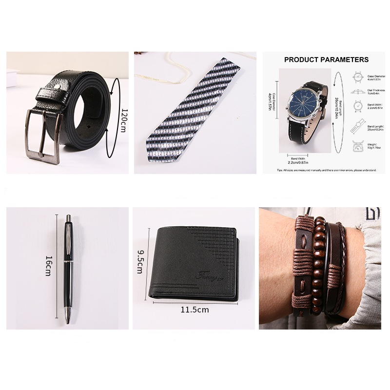 New Men Gift Set with Box Watc - огляд і ціна Cufflink Box Set