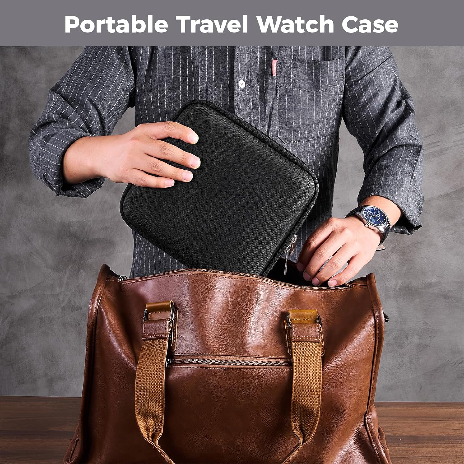 Travel Watch Bracelet Storage  - огляд і ціна Travel Organizer Men