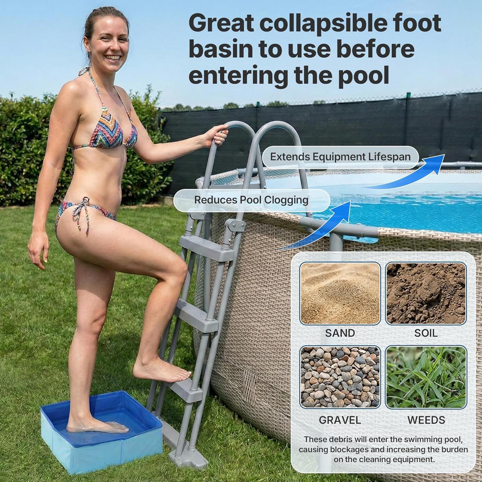 1Pc Portable Folding Foot Bath - огляд і ціна X Men Accessories