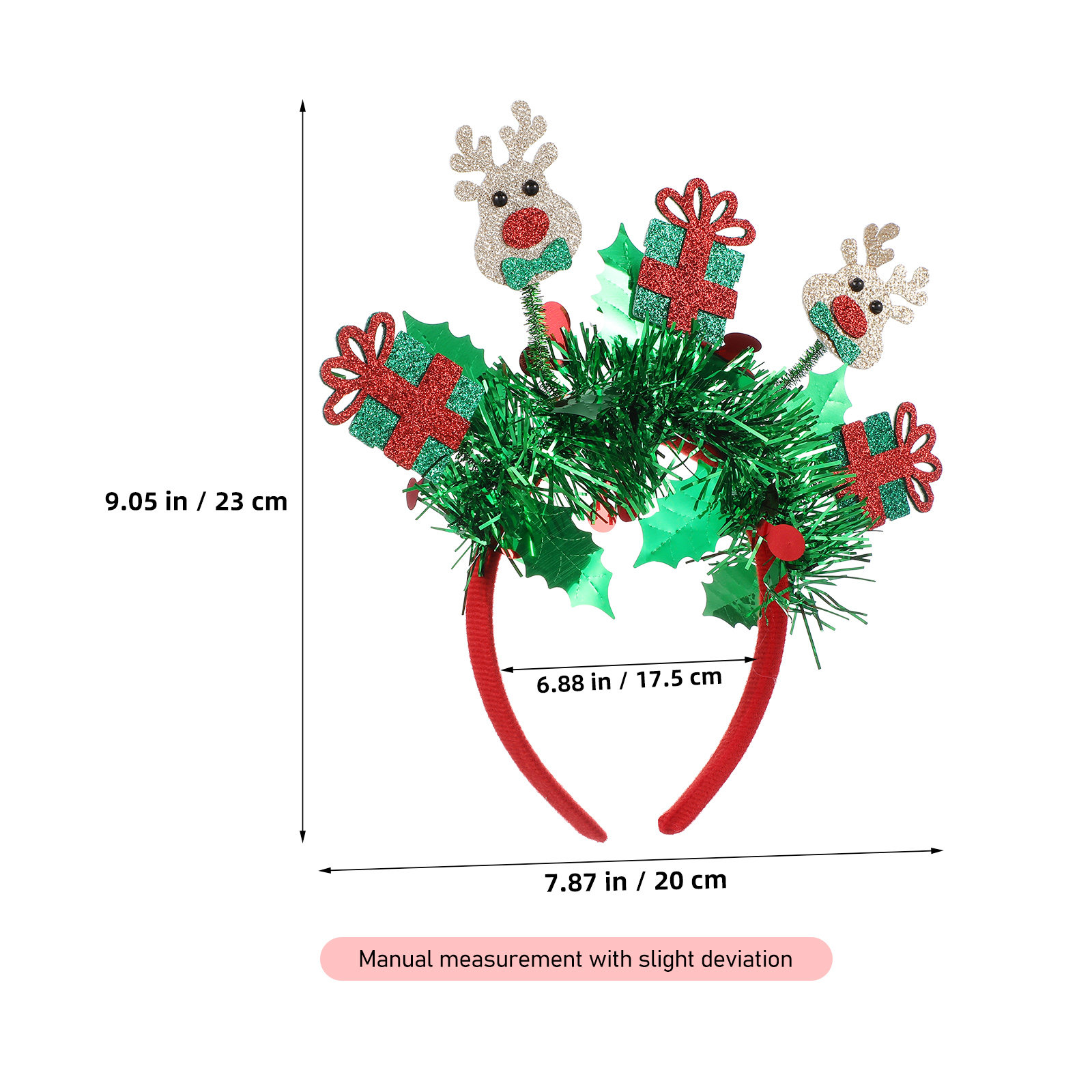 4Pcs Christmas Headband Reinde - огляд і ціна Men Accessories Unique