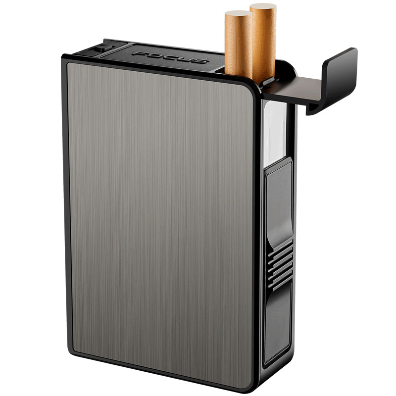 Automatic Cigarette Case Porta - огляд і ціна Men Accessories Gift Box