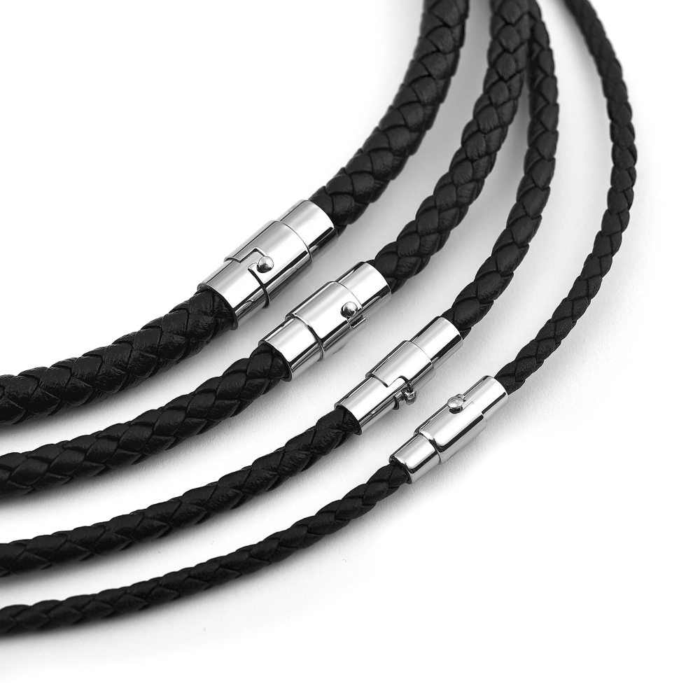 45/50/60cm Leather Necklace Wa - огляд і ціна Men Accessories Chain