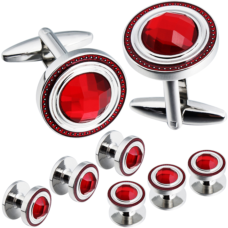 HAWSON Crystal Cufflinks and S - огляд і ціна Cufflink Box Set