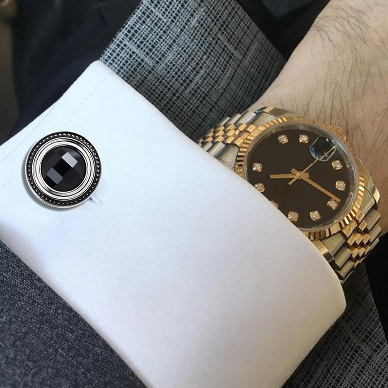HAWSON Crystal Cufflinks and S - огляд і ціна Cufflink Box Set