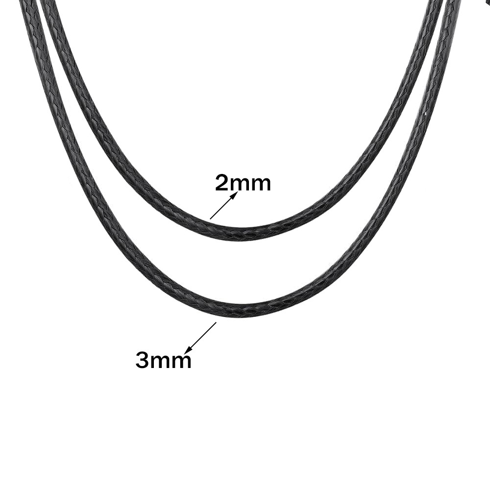 2MM/3MM 45/50/60cm Black Water - огляд і ціна Men Accessories Chain