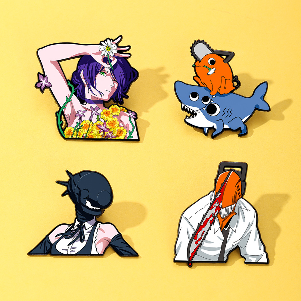 4pcs Animal Manga Characters E - огляд і ціна Men'S Accessories Jewelry Sale