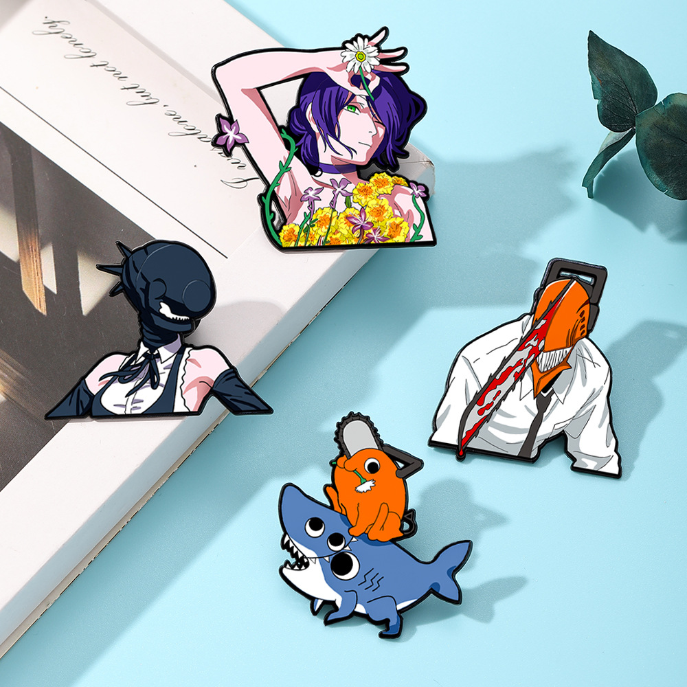 4pcs Animal Manga Characters E - огляд і ціна Men'S Accessories Jewelry Sale