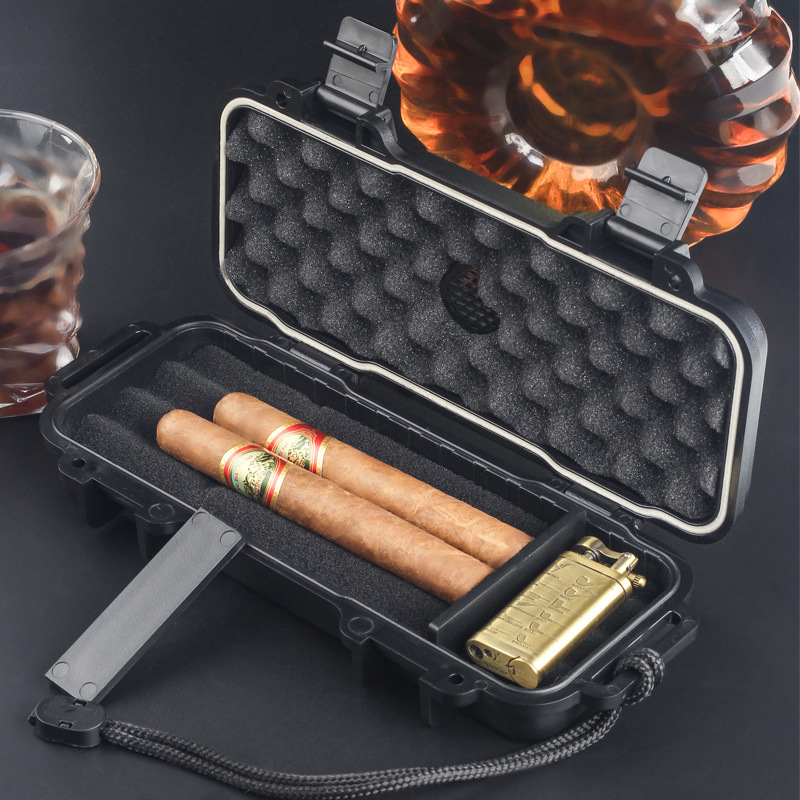 Portable Cigar Humidor With Hu - огляд і ціна Men Accessories Gift Box