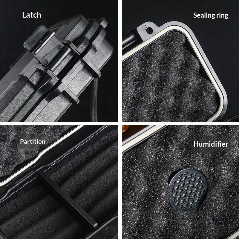 Portable Cigar Humidor With Hu - огляд і ціна Men Accessories Gift Box