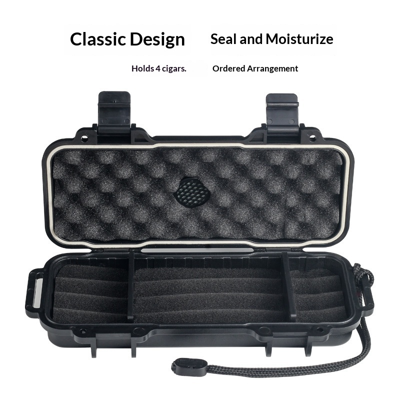 Portable Cigar Humidor With Hu - огляд і ціна Men Accessories Gift Box