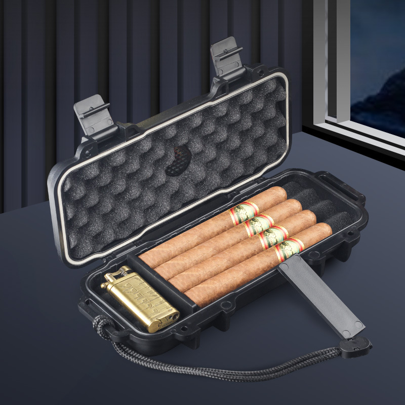 Portable Cigar Humidor With Hu - огляд і ціна Men Accessories Gift Box