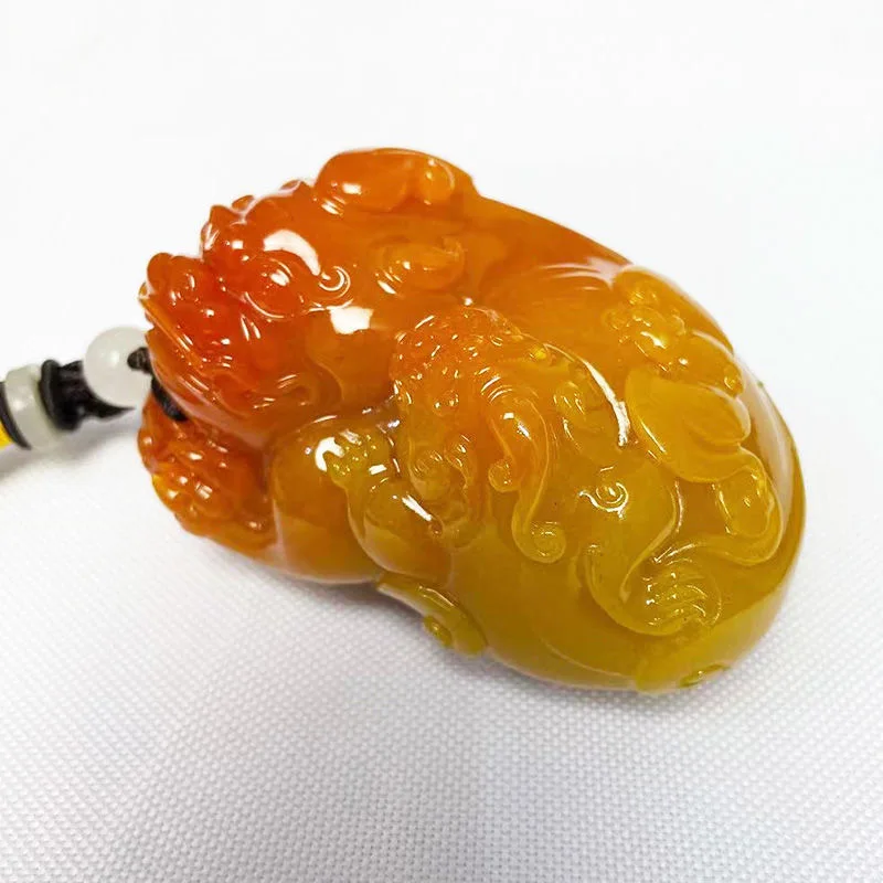 Natural Huang Longyu Pixiu Pen - огляд і ціна Men Accessories Chain