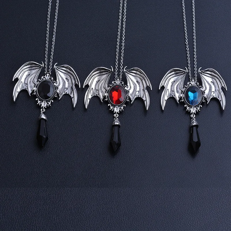 Bat Necklace Women Men Gothic  - огляд і ціна Men'S Accessories Jewelry Sale