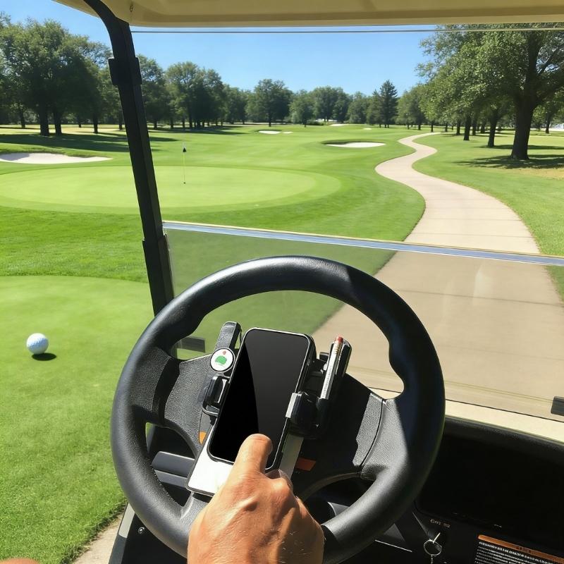Golf Cart Steerings Wheel Phon - огляд і ціна Men Accessories Unique